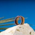 Bague 3D en Skateboard recyclé N°10 - T56 – Image 2