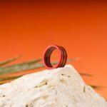 Bague Classique en Skateboard recyclé N°01 - T55 – Image 2