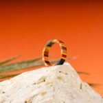 Bague Multiplis en Skateboard recyclé N°10 - T66 – Image 2