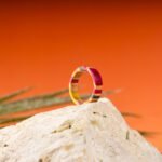 Bague Multiplis en Skateboard recyclé N°19 - T55 – Image 2