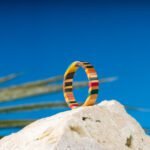 Bague Multiplis en Skateboard recyclé N°09 - T65 – Image 2