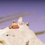 Clous d'oreille en skateboard recyclé (la paire) N°11 – Image 2