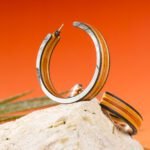 Grandes Créoles en Skateboard recyclé (la paire) N°08 – Image 2