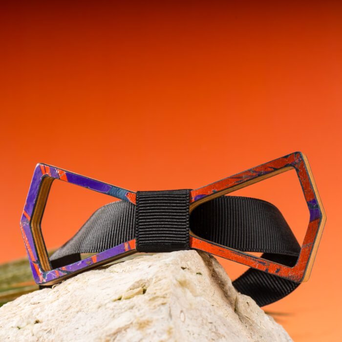 Noeud Papillon en Skateboard recyclé N°05 – Image 2