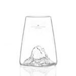 Verre Design – Pic du Midi d'Ossau - 450 ml en Verre Soufflé Artisanal