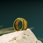 Bague 3D en Skateboard recyclé N°04 - T55 – Image 2