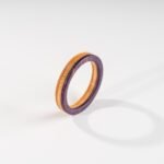 Bague Classique en Skateboard recyclé N°12 - T54