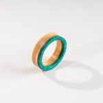 Bague Classique en Skateboard recyclé N°13 - T48