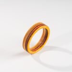 Bague Classique en Skateboard recyclé N°17 - T60