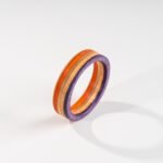 Bague Classique en Skateboard recyclé N°20 - T60