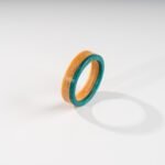 Bague Classique en Skateboard recyclé N°03 - T54