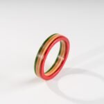 Bague Classique en Skateboard recyclé N°07 - T66