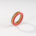 Bague Classique en Skateboard recyclé N°08 - T54