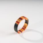 Bague Multiplis en Skateboard recyclé N°10 - T66
