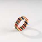 Bague Multiplis en Skateboard recyclé N°11 - T50