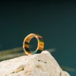 Bague Multiplis en Skateboard recyclé N°12 - T47 – Image 2