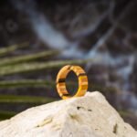 Bague Multiplis en Skateboard recyclé N°03 - T50 – Image 2