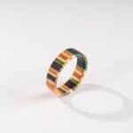 Bague Multiplis en Skateboard recyclé N°04 - T51