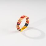 Bague Multiplis en Skateboard recyclé N°08 - T50