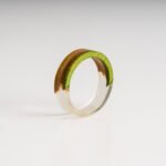 Bague Résine en Skateboard recyclé N°01 - T54