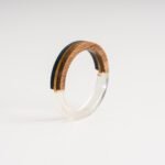 Bague Résine en Skateboard recyclé N°10 - T60