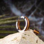 Créoles en Skateboard recyclé (la paire) N°12 – Image 2