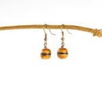 Boucles pendantes en Skateboard recyclé (la paire) N°02