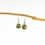 Boucles pendantes en Skateboard recyclé (la paire) N°04