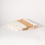 Fouta Marocaine - Blanc & Beige GR