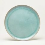 Grande Assiette 28 cm Turquoise – Onomao