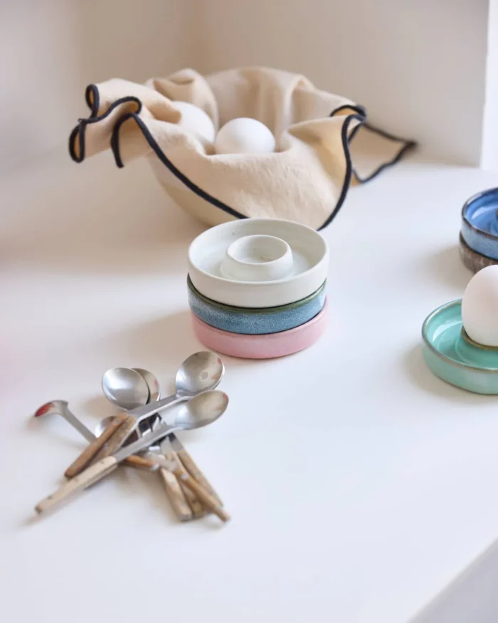 Coquetier Blanc Nature – Onomao – Image 2