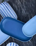 Plateau de présentation 35 × 17 cm Bleu Mer – Onomao – Image 3