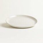 Assiette à Dessert 22 cm Blanc Nature – Onomao – Image 4