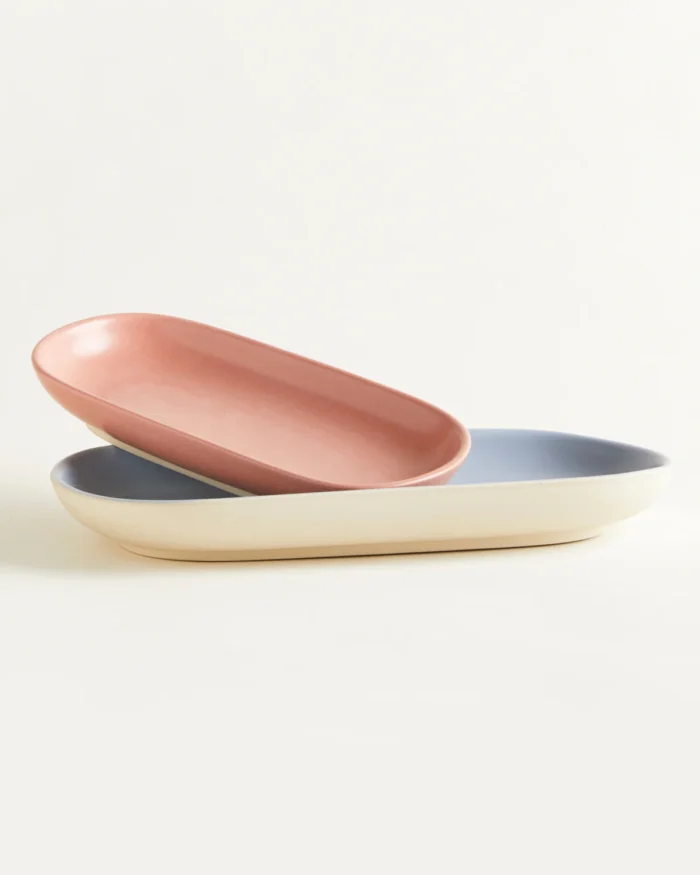 Plateau de présentation 35 × 17 cm Bleu Mer – Onomao – Image 5