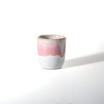 Tasse Expresso - Rose & blanc