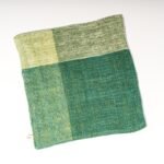 Face washer Laotien - 100% Coton - tissé et teinté à la main - Vert