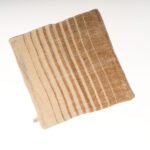 Face washer Laotien - 100% Coton - tissé et teinté à la main - Beige