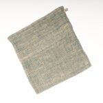 Face washer Laotien - 100% Coton - tissé et teinté à la main - Gris