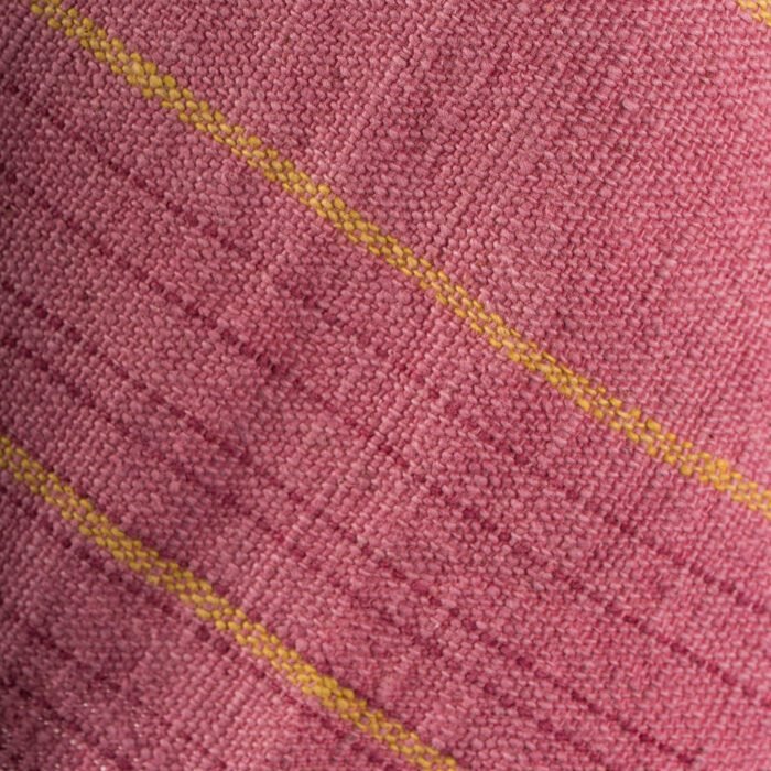 Serviette Laotienne - 100% Coton - tissée et teintée à la main - Nuances de rose – Image 2