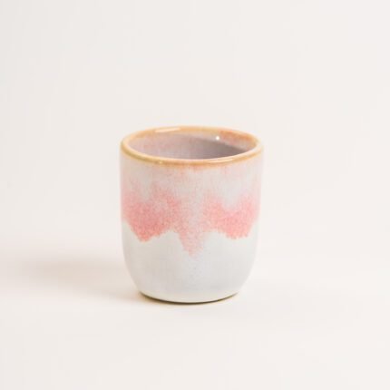 Tasse Expresso - Rose & blanc