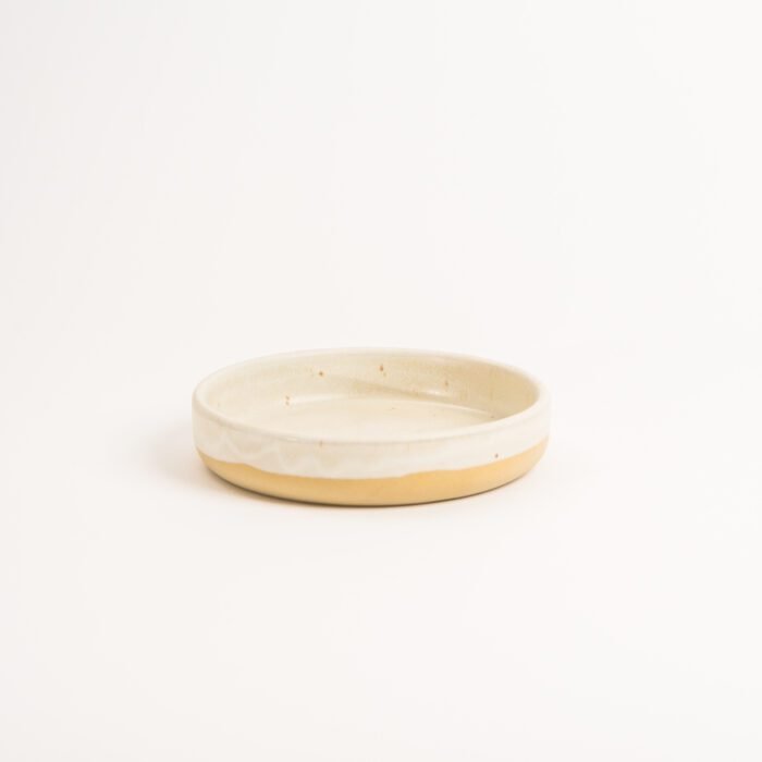 Assiette à Tapas - 11 cm - Blanc Nature – Image 2