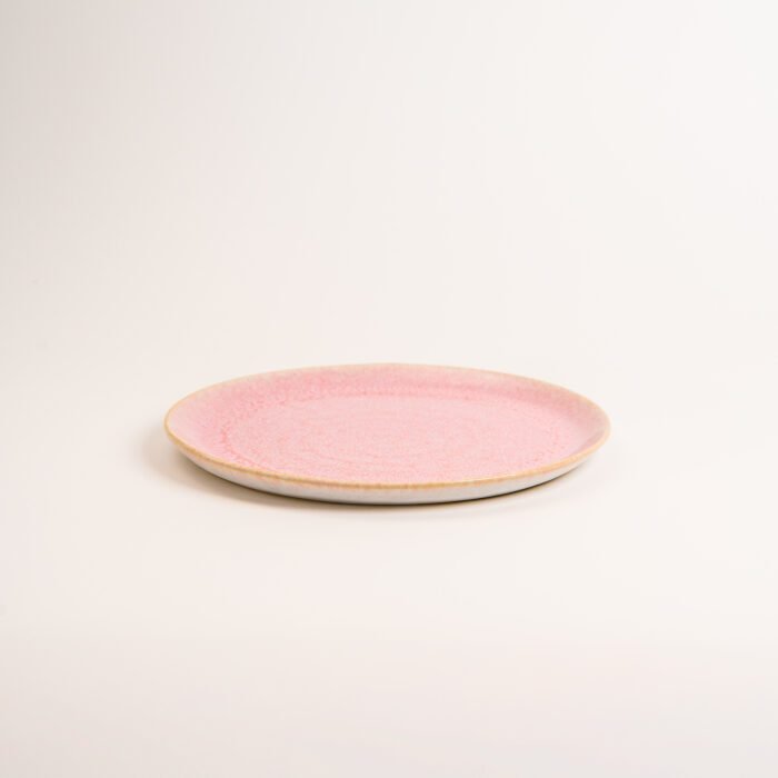 Assiette à dessert - 22 cm - Rose – Image 2