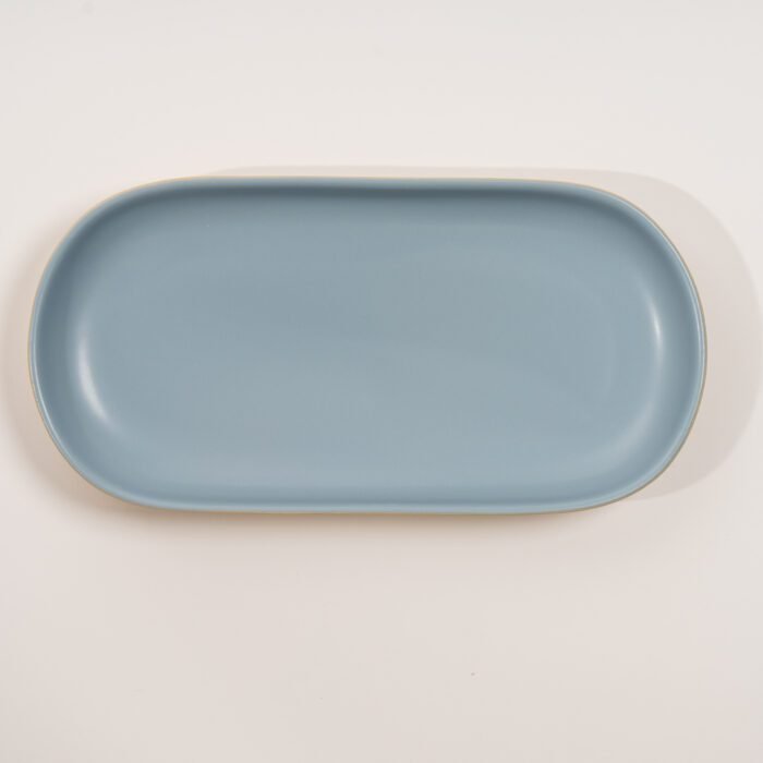 Plateau de présentation - 35 x 17 cm - Bleu Mer – Image 2