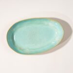 Plat à four 36 × 23 cm Bleu Ciel – Costa Nova Eivissa (Grès fin) – Image 2