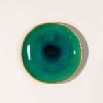 Assiette à dessert 22 cm Bleu Azur – Costa Nova Riviera