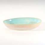 Plat à four 36 × 23 cm Bleu Ciel – Costa Nova Eivissa (Grès fin)