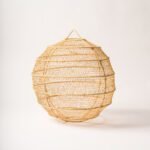 Suspension Boule Raffia - 50 cm