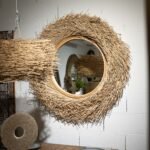 Miroir Rotin - 120 cm