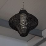 Suspension en rotin noir - 50 cm – Image 2