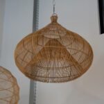 Suspension en rotin - 80 cm
